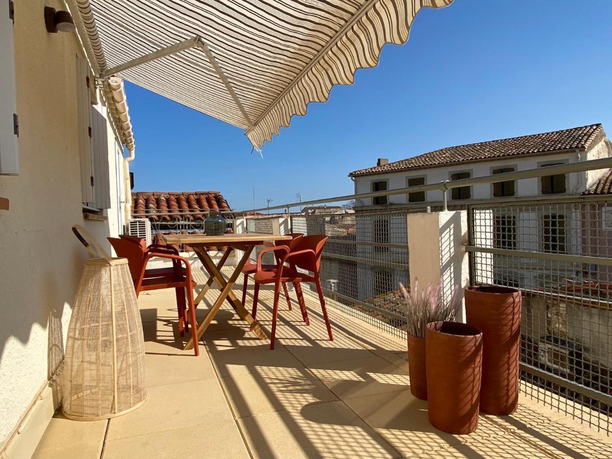La Terrasse Sur Les Toits Apartment Narbonne Exterior photo